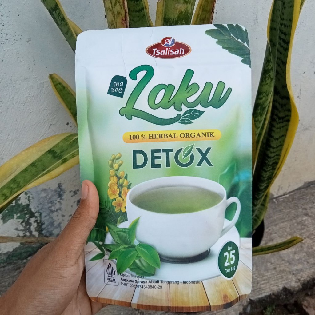 

Teh Celup Detox Herbal Organik Isi 20 Tea Bag / Teh Diet Detoks Alami Original