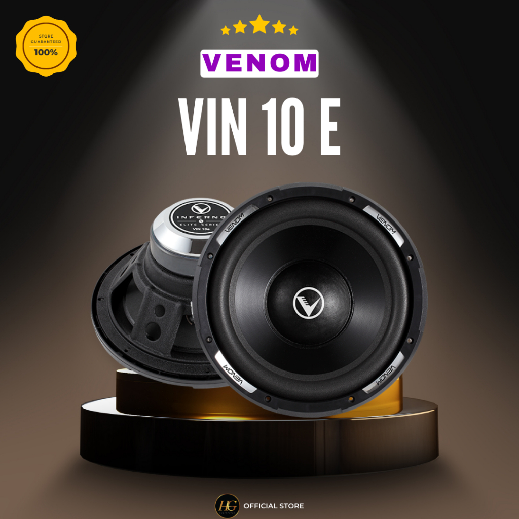 Subwoofer 10 inch Venom Inferno Series VIN 10 E