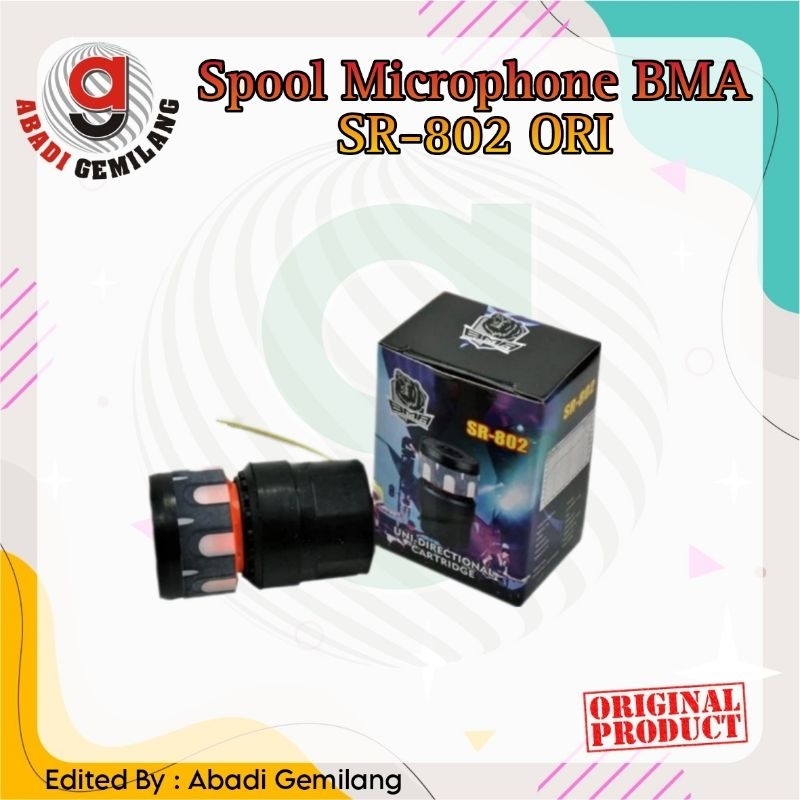 Spool Microphone BMA SR-802/Spul Mic BMA SR802 ORI