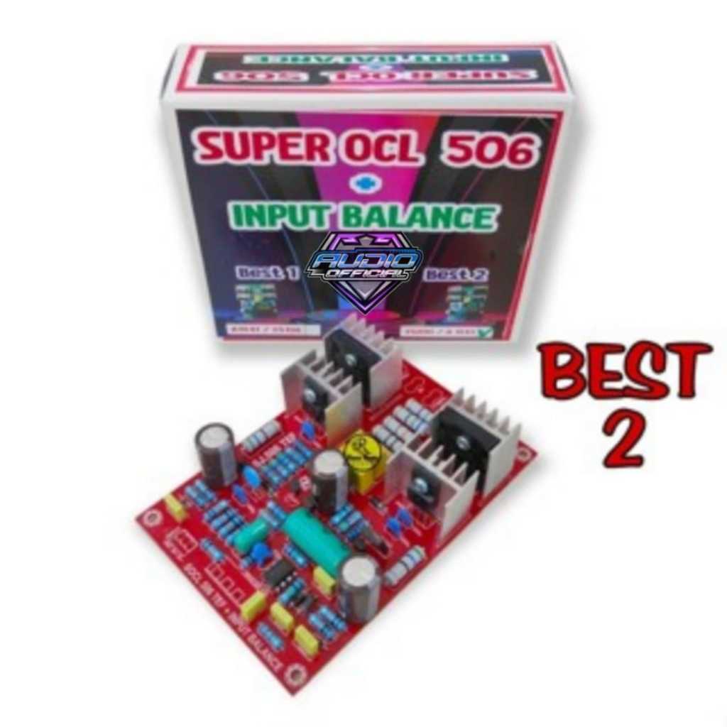 Driver Power Amplifier SOCL506 SOCL 506 TEF + Input Balance / karakter flat