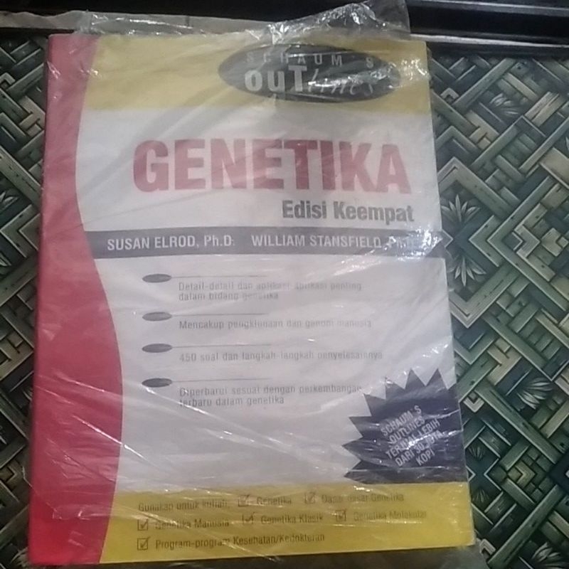 Buku genetika edisi 4 schaum
