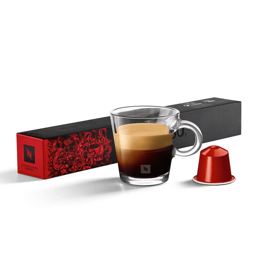 

Nespresso Ispirazione Italiana Napoli Coffee Capsule / Kapsul Kopi - 10 Capsules