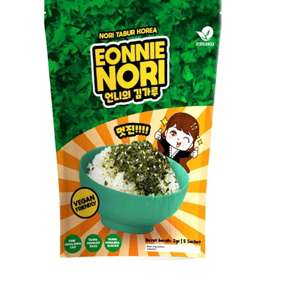 

Emaku Eonnie Nori - Bubuk Tabur Seaweed Korea 10g