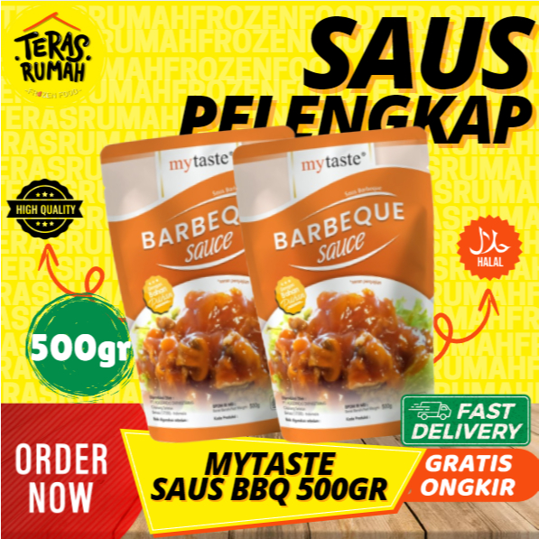 

MY TASTE - SAUS BARBEQUE BBQ GRILL BEBAKARAN 500GR