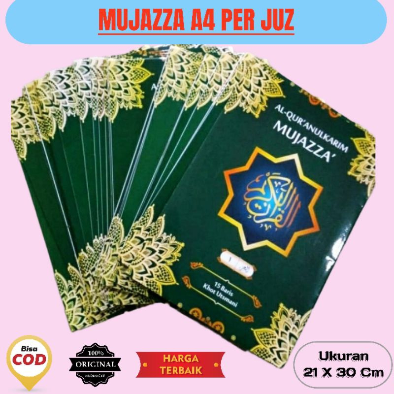 AL-QUR'AN PER JUZ MUJAZZA A4 MIKA