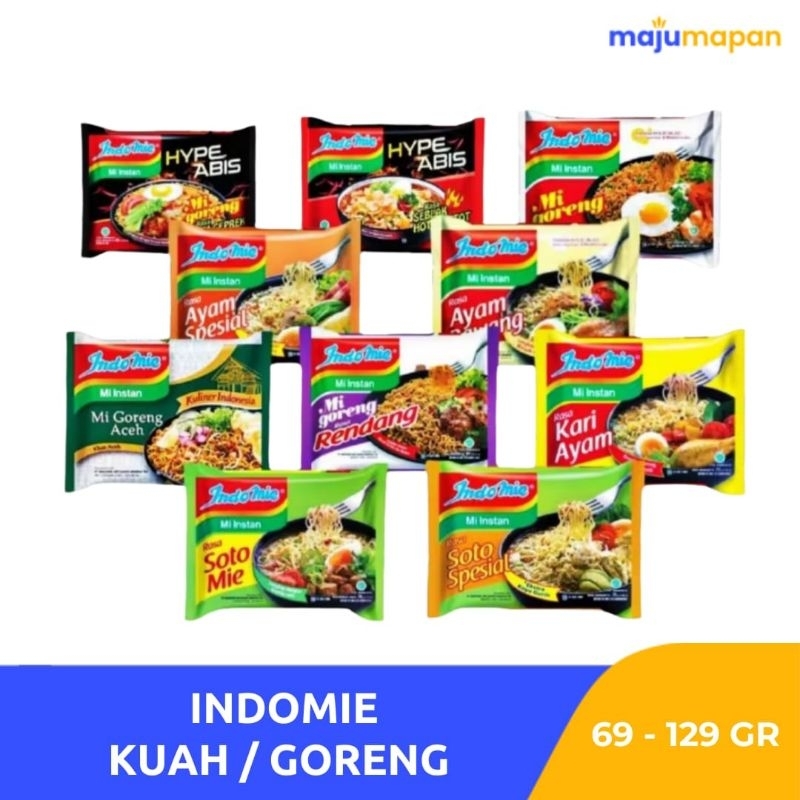 

Indomie Mie Instant Kuah Dan Goreng