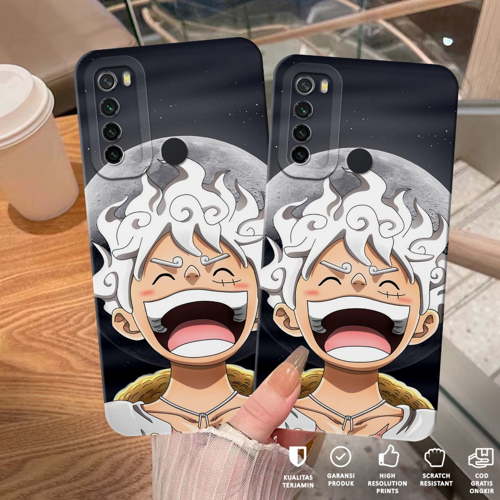 Case Xiaomi Redmi Note 8 - Softcase Xiaomi Redmi Note 8 Motif Luffy - Casing Hp Xiaomi Redmi Note 8 