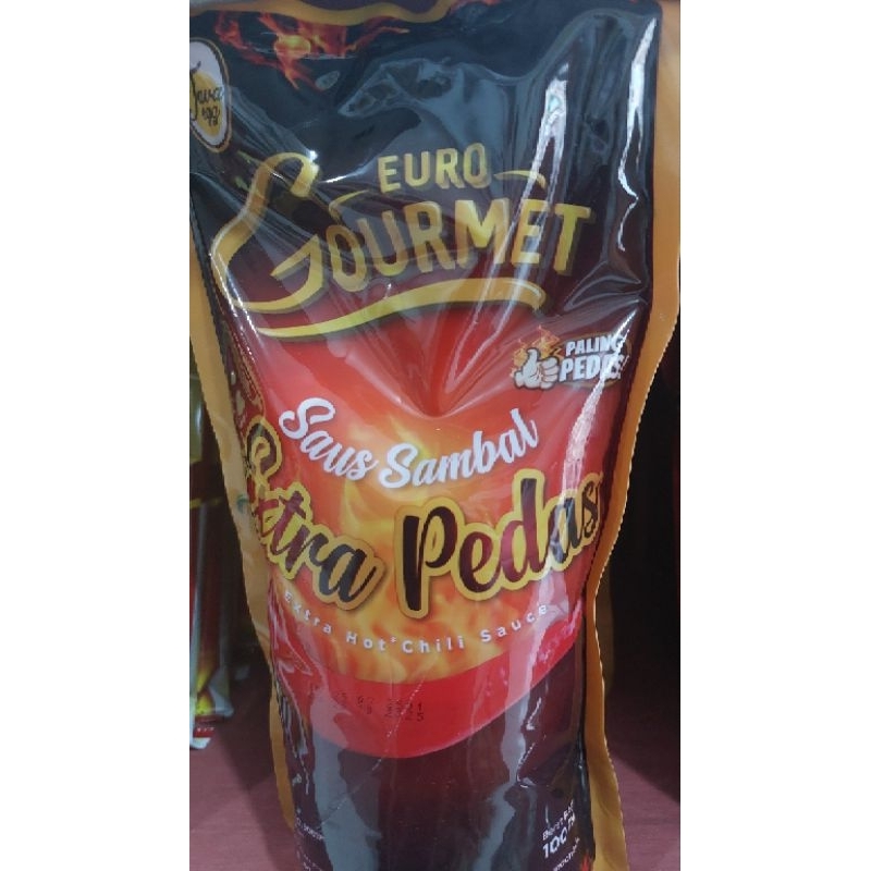 

saus sambal gourmet extra pedas