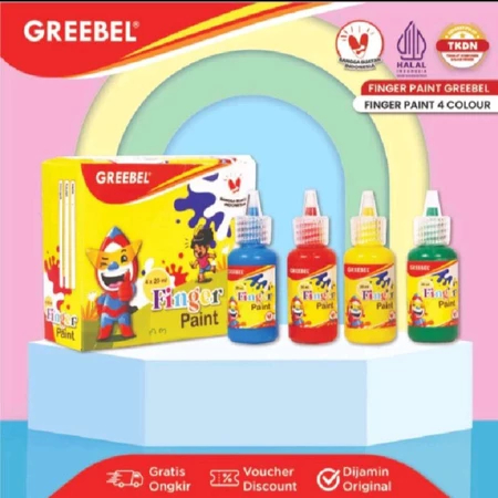 

TBMO GREEBEL FINGER PAINT 4C 4X20ML