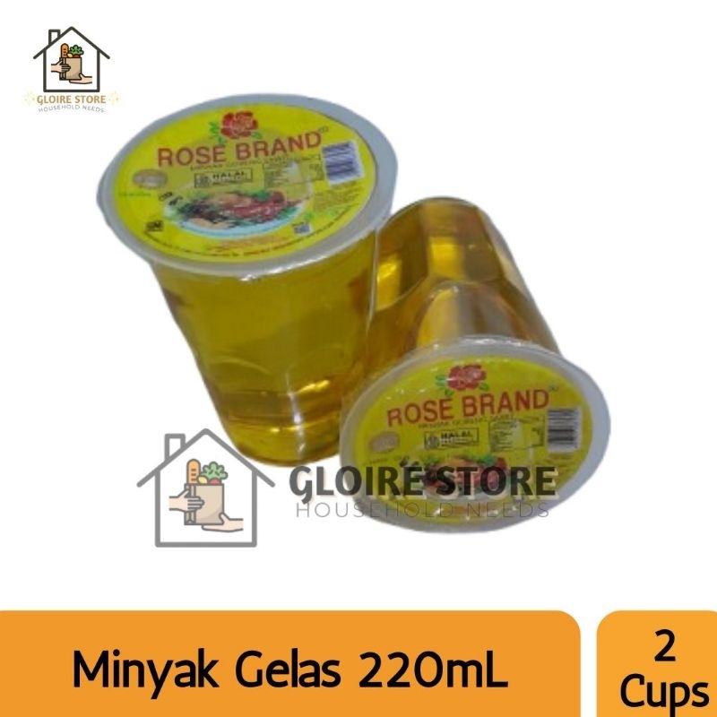 

ROSE BRAND Minyak Gelas 220mL (ONN/E.r)