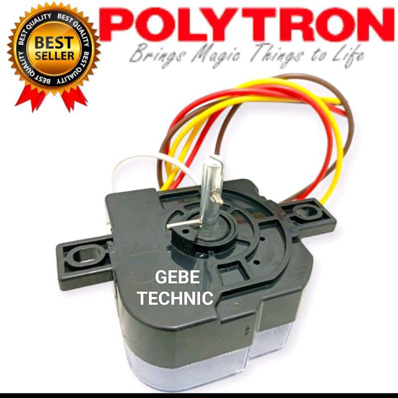 POLYTRON TIMER PENCUCI PENGILLING MESIN CUCI 2 TABUNG 3 KABEL KWALITAS