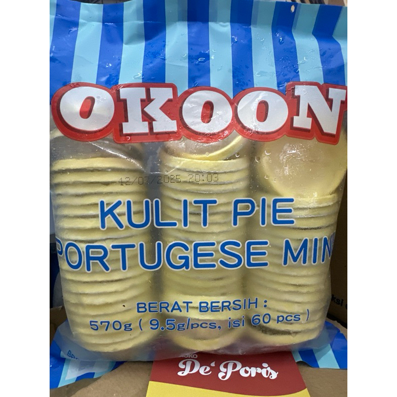

Portugis Egg Tart + Filling Okoon 207