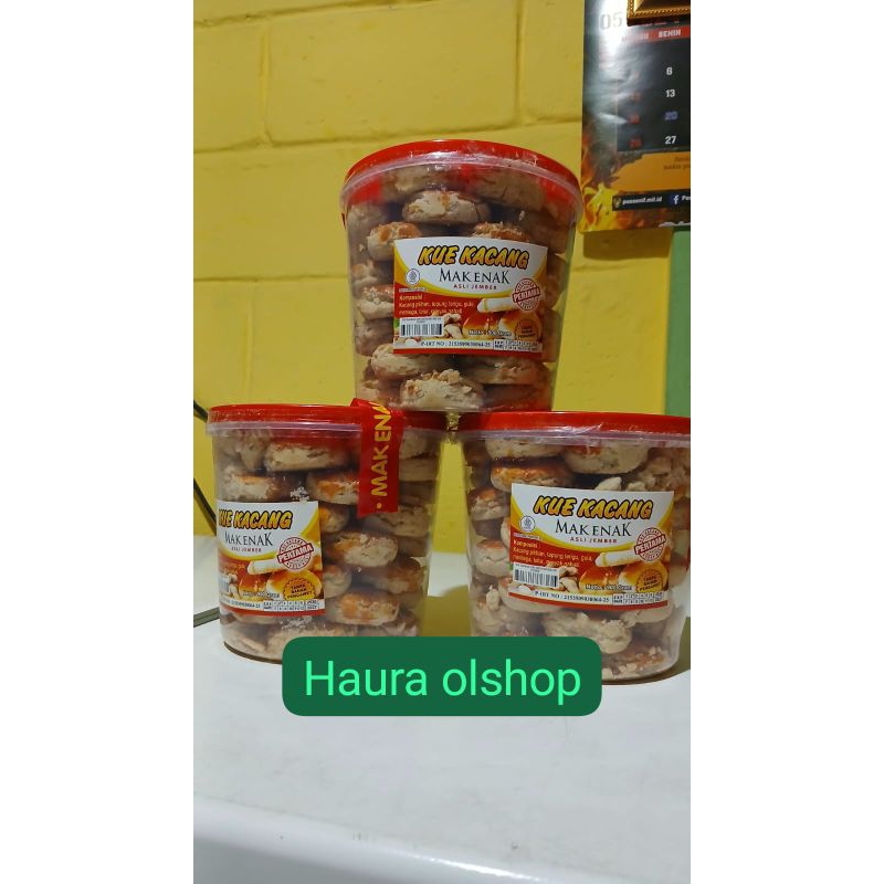 

Kue kacang Maenak asli jember