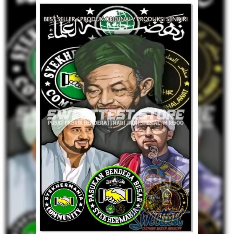 BEST SELLER + 1 HARI JADI + FREE STICKER, BENDERA PRINTING CUSTOM, GIANTFLAG PRINTING CUSTOM, MINIFL