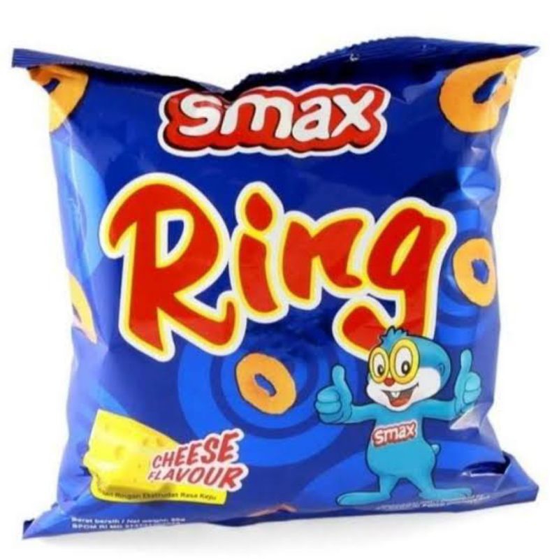 

Smax Ring Cheese 40 Gr / Snack / Rasa Keju