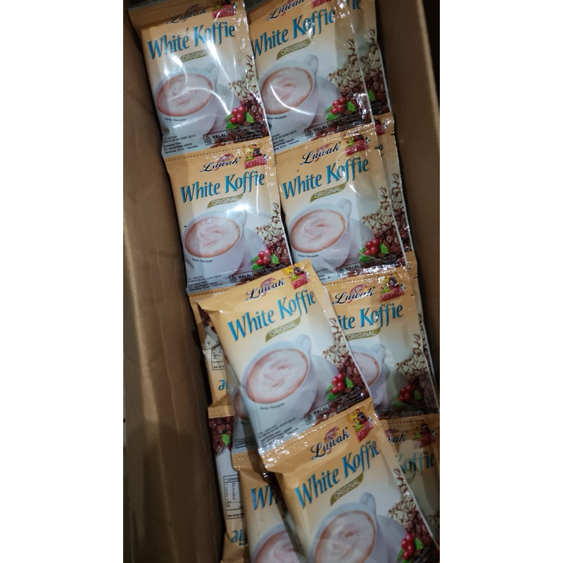 

Luwak White Coffee 1 renteng