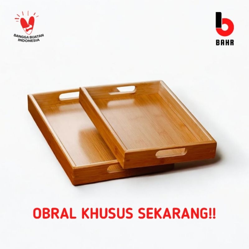 Nampan Hantaran Kayu ukuran Besar Tempat Penyajian Serbaguna