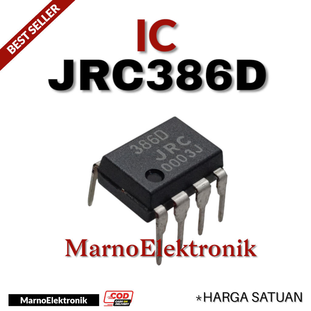IC JRC386D JRC386 JRC 386D 386 JRC-386D ASLI ORIGINAL ORI