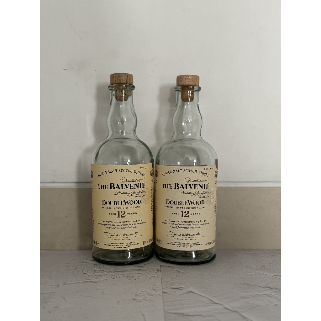 Botol Whisky Kosong: BALVENIE 12