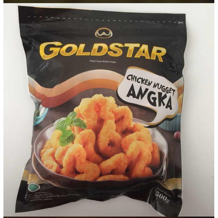 

Goldstar nugget angka 500 gram