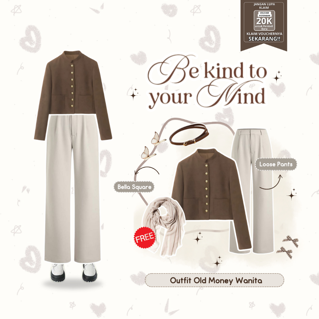 Oneset Cardigan Korean Style ( Jilbab, Cardigan Korean, Celana Knit ) Setelan Wanita Hijab - AZ67