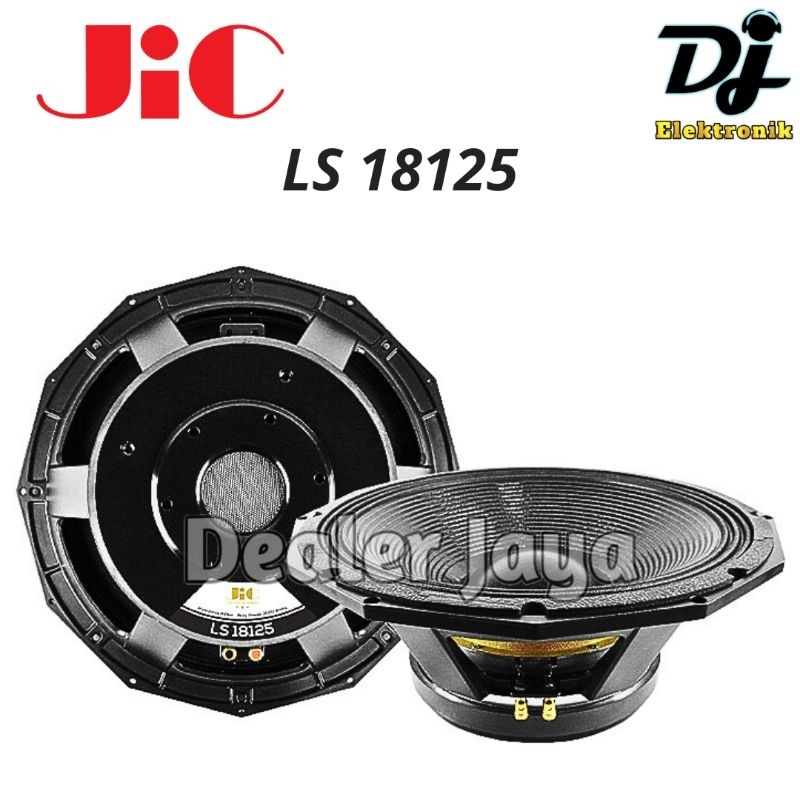 Speaker Komponen JIC LS 18125 / LS18125 - 18 inch