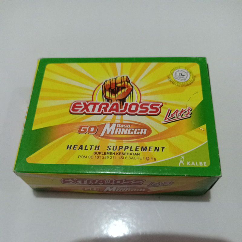 

extrajoss rasa mangga isi 6 sachet