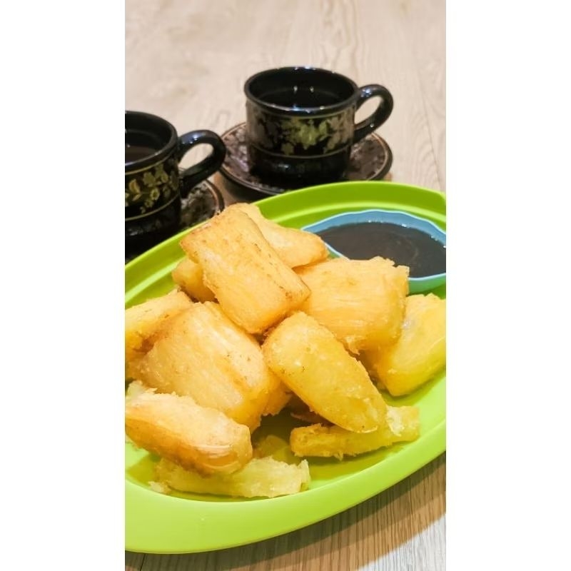 

Singkong Keju Frozen Singkong Keju Empuk Camilan Frozen 1kg