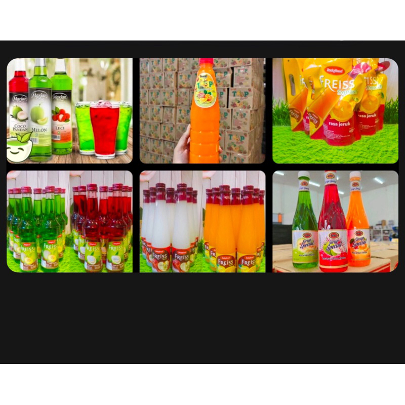 

(ready) ANEKA SIRUP LEBARAN (gmc freis squash freis spesial freis pouch top dan marjan bodoin)