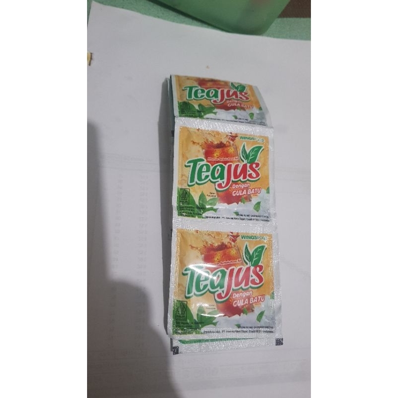 

teh jus gula batu