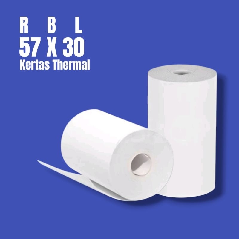 

Kertas Thermal 57x30 Edc Bluetooth Full Paket 10 Roll Kertas