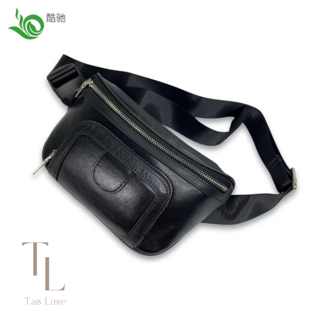 Tas selempang pria / Kulit sapi asli / 100% Original / Import