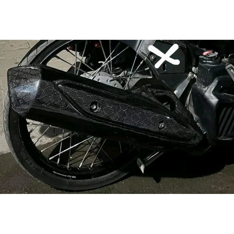 Tameng Knalpot PCX CBU ORI HMA (Kevlar Hexagon)