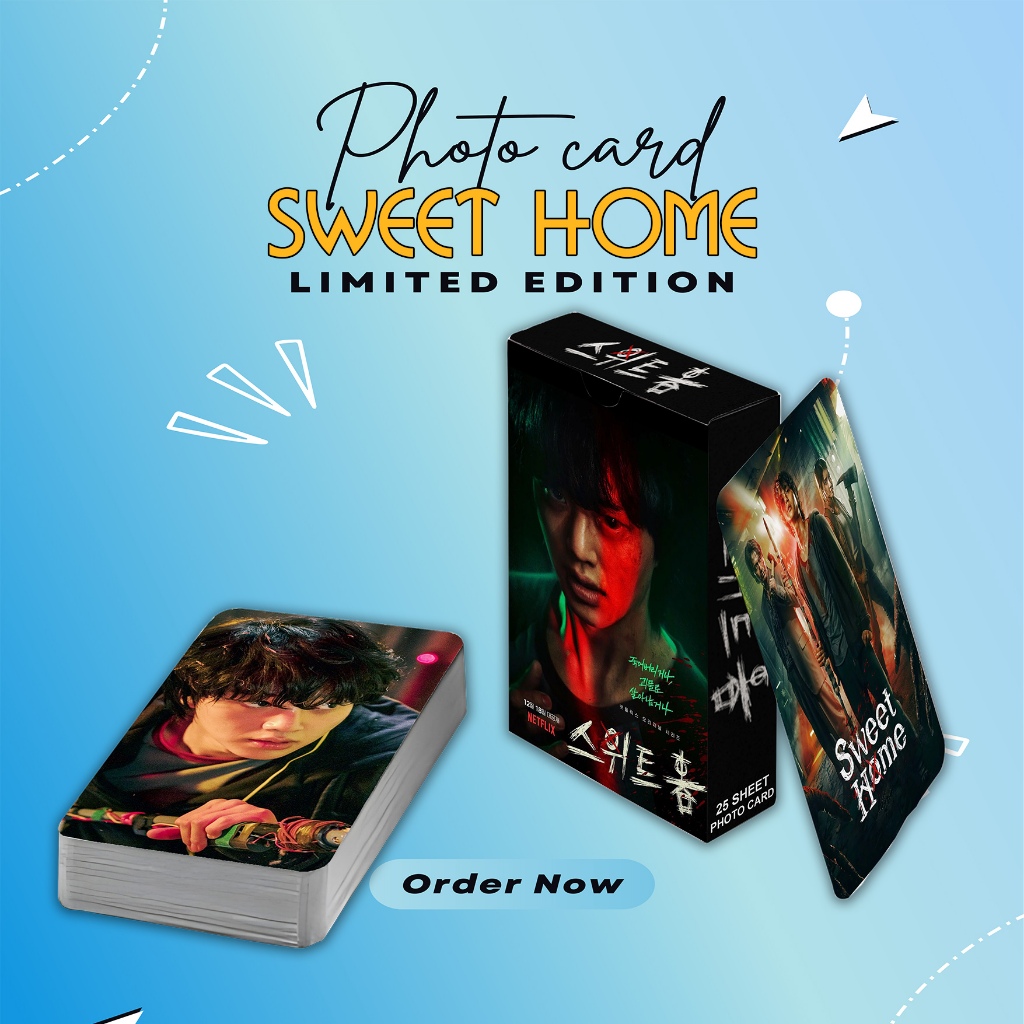 PHOTOCARD SET SONG KANG EDISI DRAKOR SWEET HOME PREMIUM FREE BOX