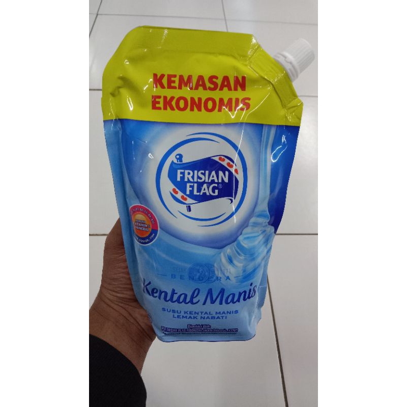 

frisian flag pouch putih