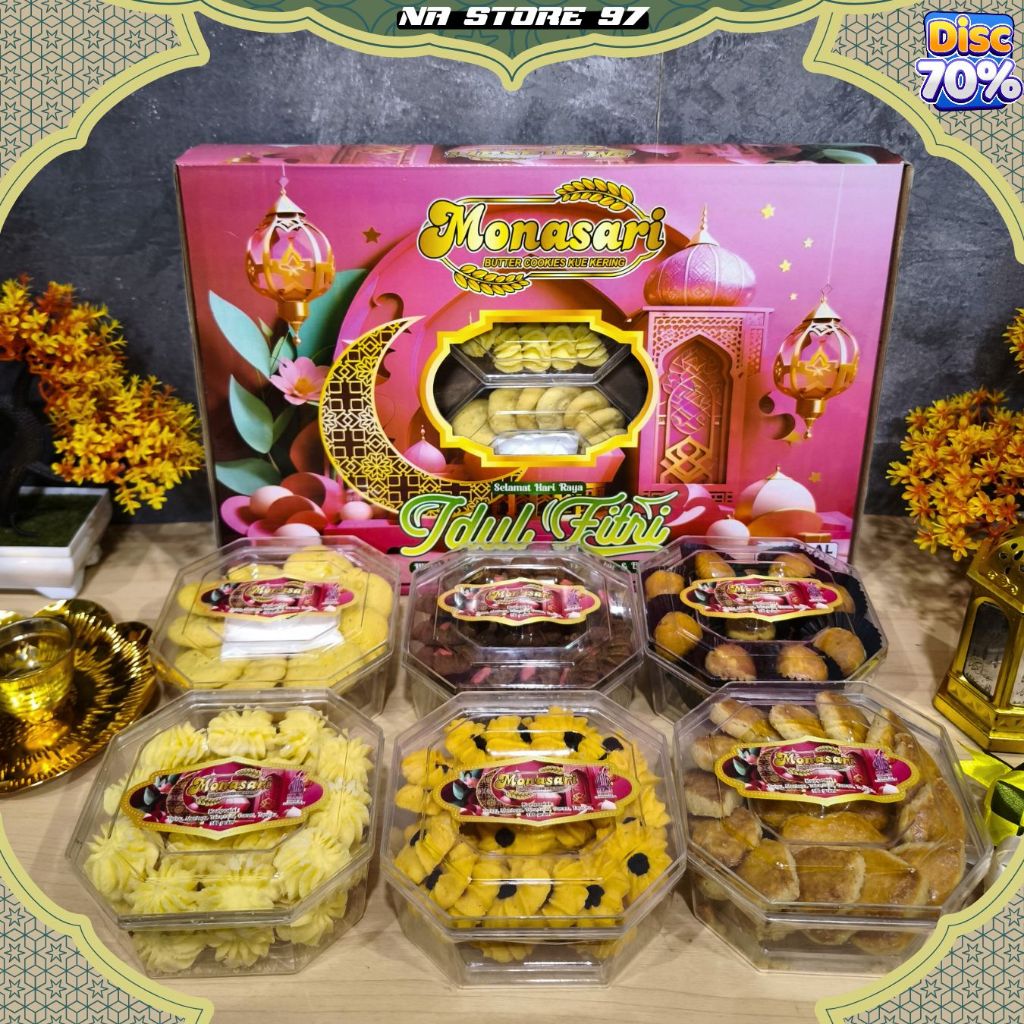 

PAKET Kue Kering Lebaran | Parcel Kue Lebaran | Paket Kue Sirup | Paket Kue Kering Idul Fitri Hampers Kue Kering Platinum