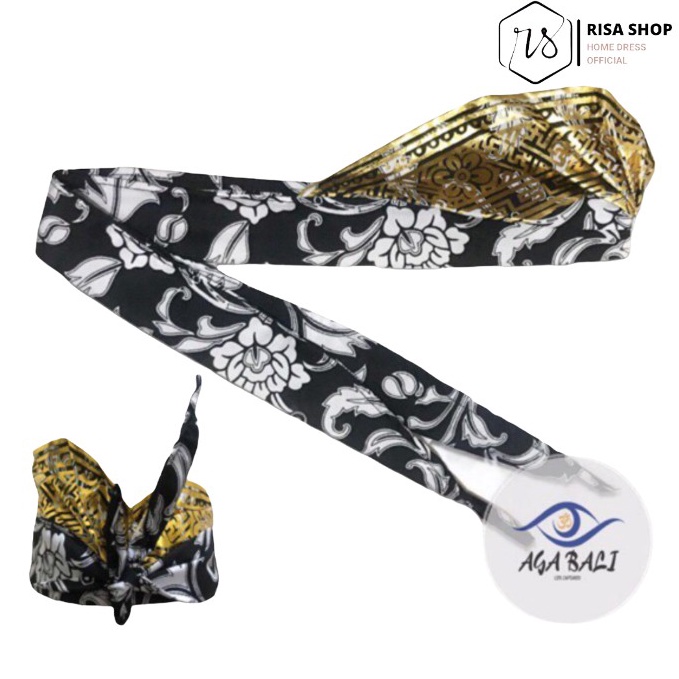 New Udeng setengah jadi batik patra 12rs