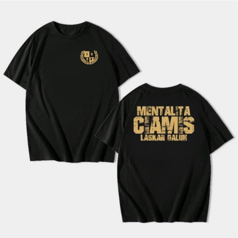 KAOS MENTALITA CIAMIS LASKAR GALUH 1990 GOLD || KAOS SUPORTER