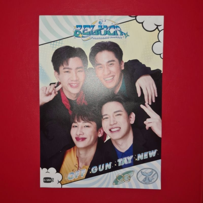 (SALE Preloved) Jumbo Postcard official Beluca Concert TayNew OffGun