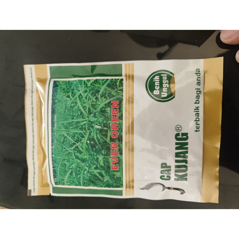 

Kangkung Ever green Cap kujang kemasan 100gr