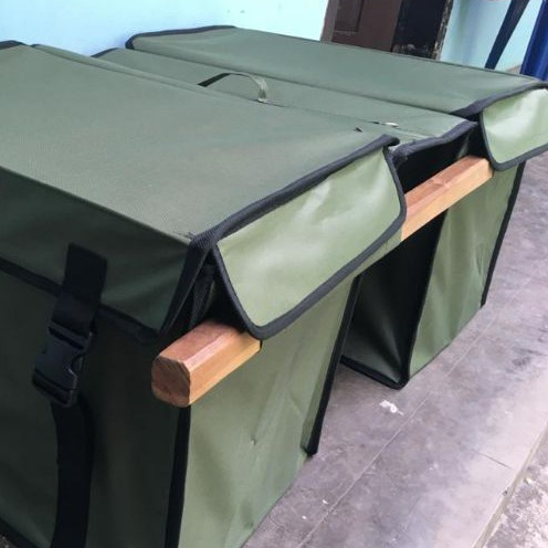 Tas Pos Obrok Kurir Sales Anti Air Tas Motor Tas Rengkek Tas Kargo Aries Jaya - Sedang