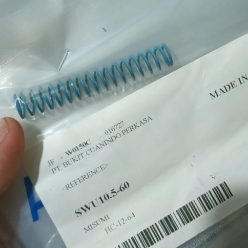 PER MISUMI BIRU MUDA OD 10.5 - 60 MM - PER MIZUMI