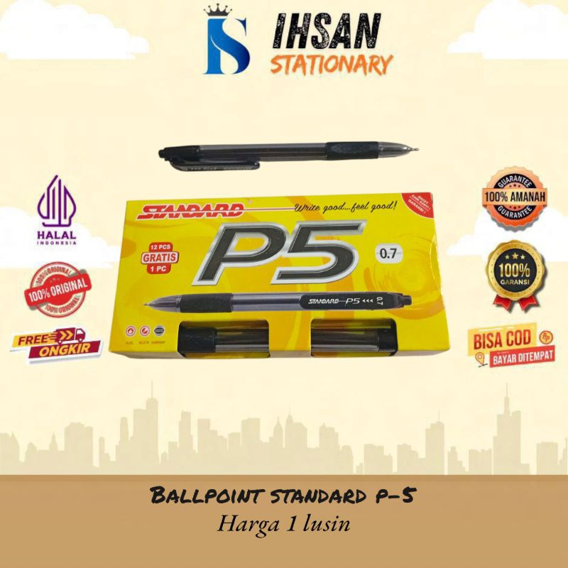 

ballpoint standard P5 (1 lusin)