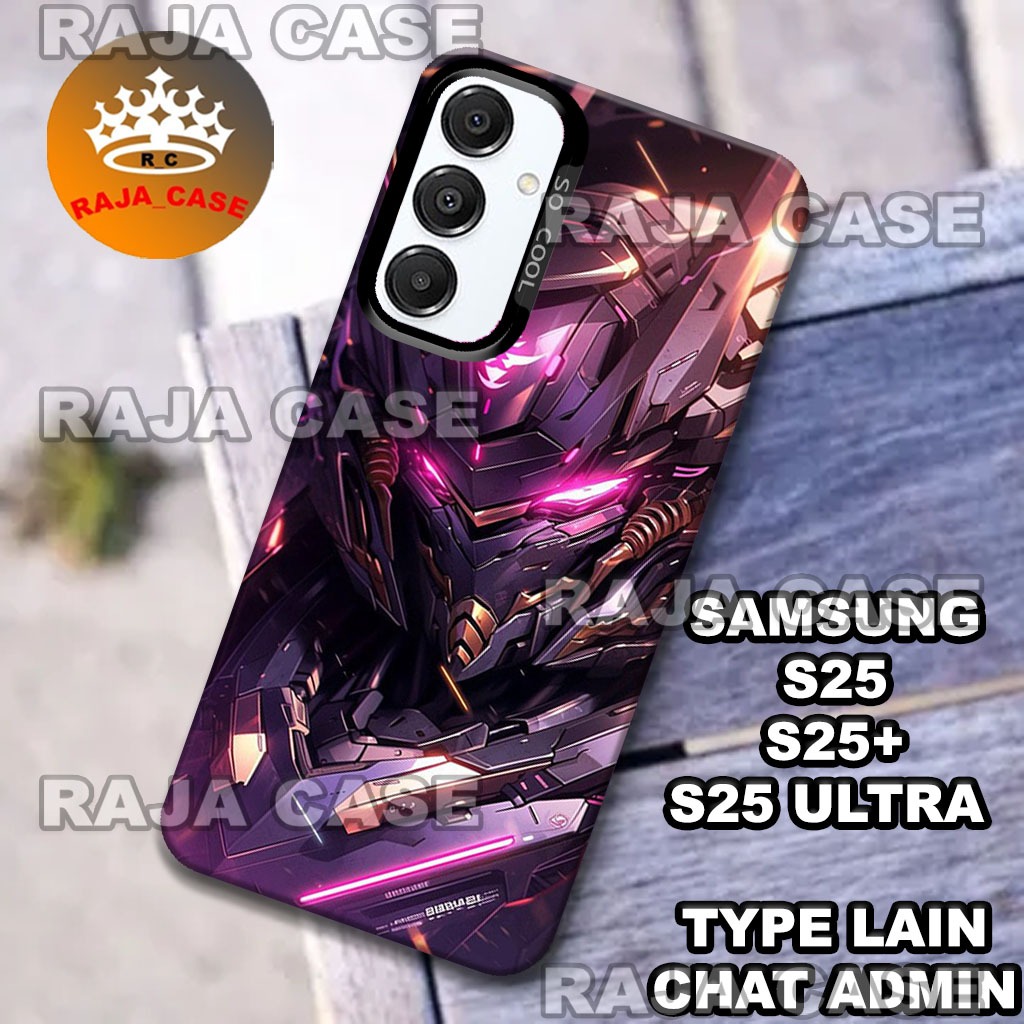 (RC19) Case hp Samsung S25 - Samsung S25 Plus - Samsung S25 Ultra/Motif Cowok/case hologram Samsung 