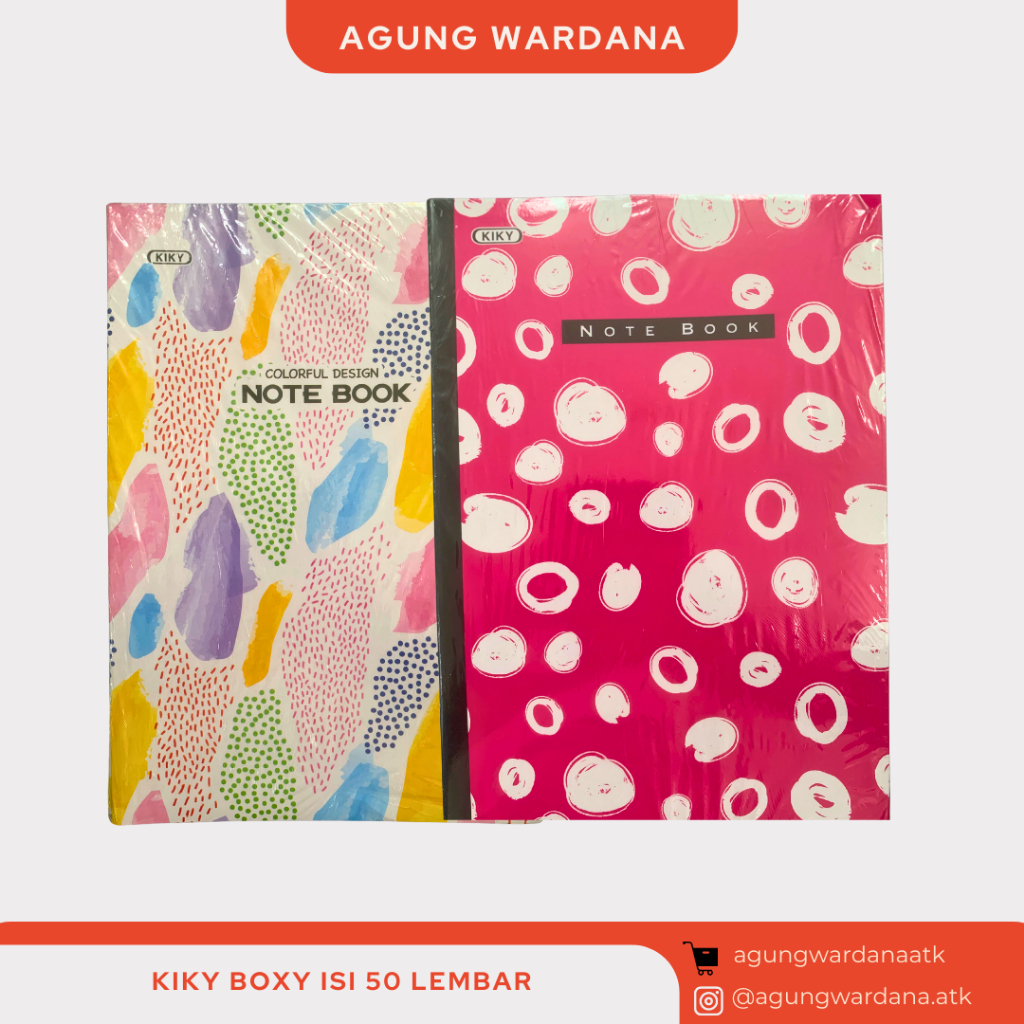 

BUKU TULIS KIKY BOXY ISI 50 LEMBAR