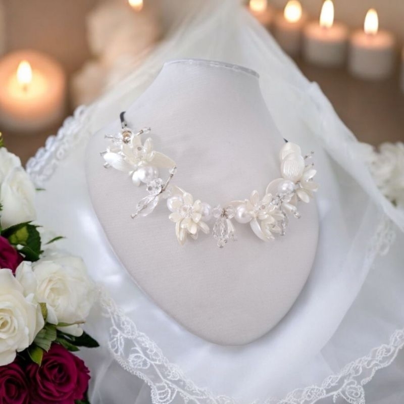 Kalung Fashion Hijab/Kalung Neklace 2024/Kalung Kekinian