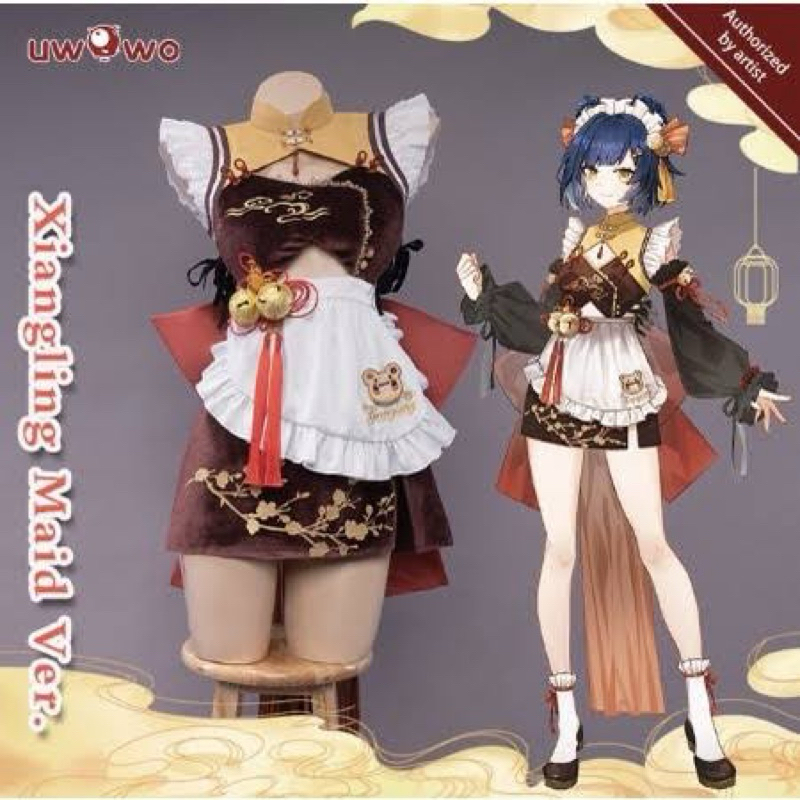Xiangling maid genshin size S