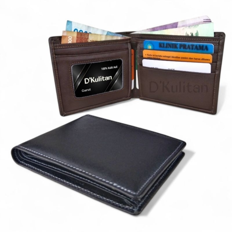 Dompet Kulit Pria Original Kulit Asli Dompet Pria Tipis Simpel