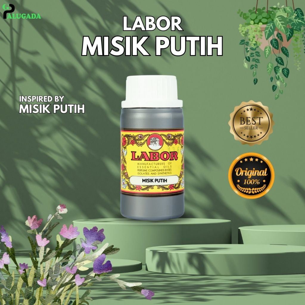 BIBIT PARFUM MURNI MISIK PUTIH | LABOR 100ml SEGEL