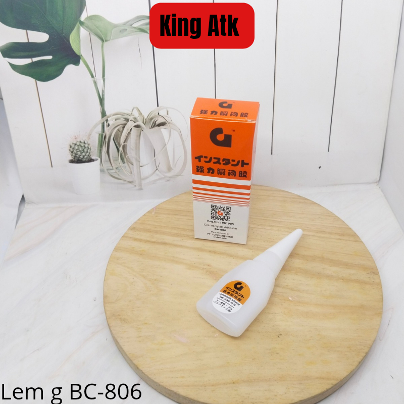 

KING ATK - Lem G Serbaguna Super Glue / Lem G Korea Super Rekat